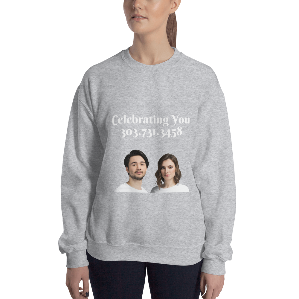 Celebrating You Designer Sweatshirt