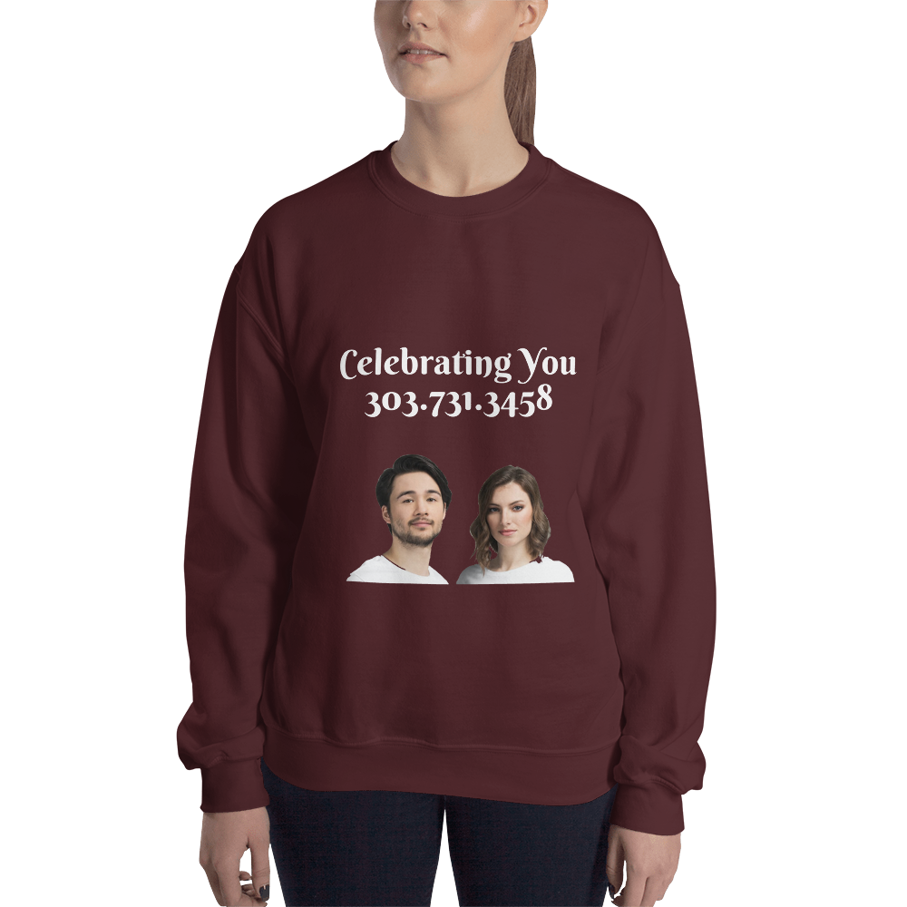 Celebrating You Designer Sweatshirt