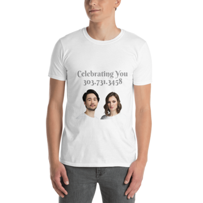 Celebrating You Designer Short-Sleeve Unisex T-Shirt