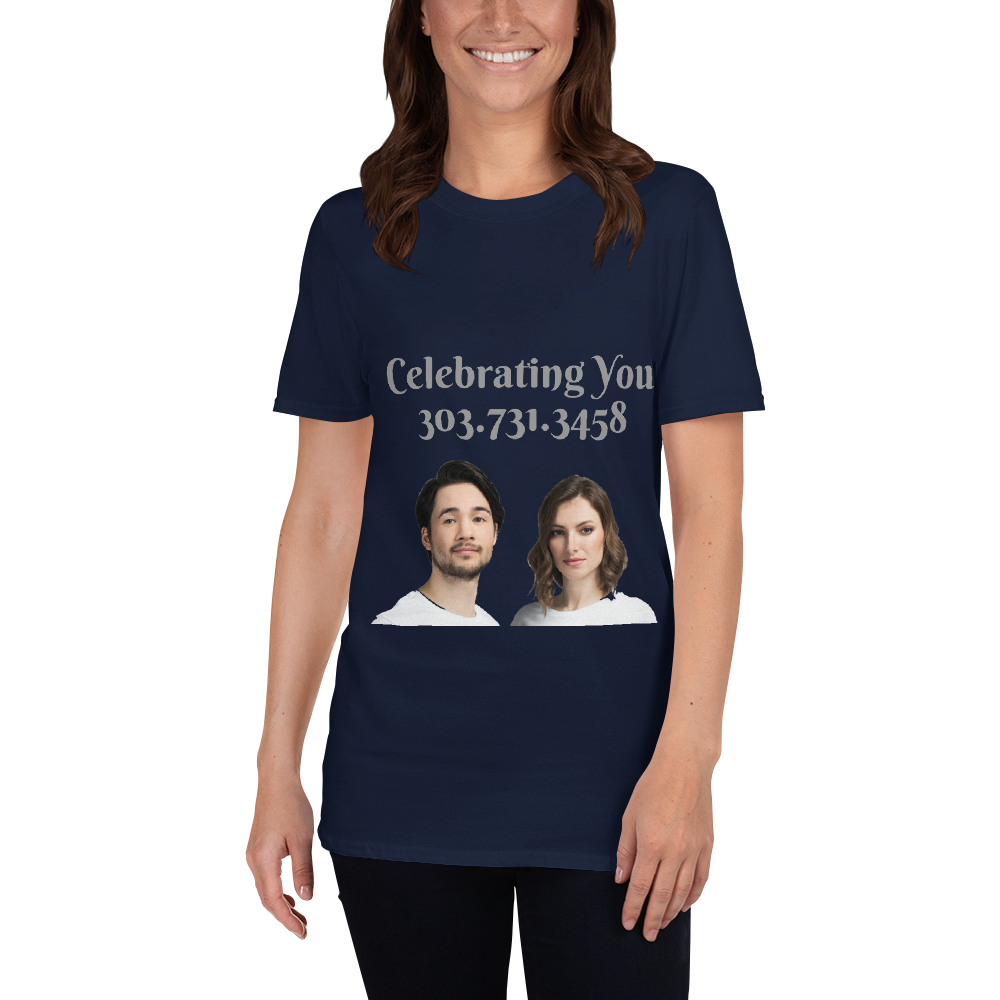 Celebrating You Designer Short-Sleeve Unisex T-Shirt