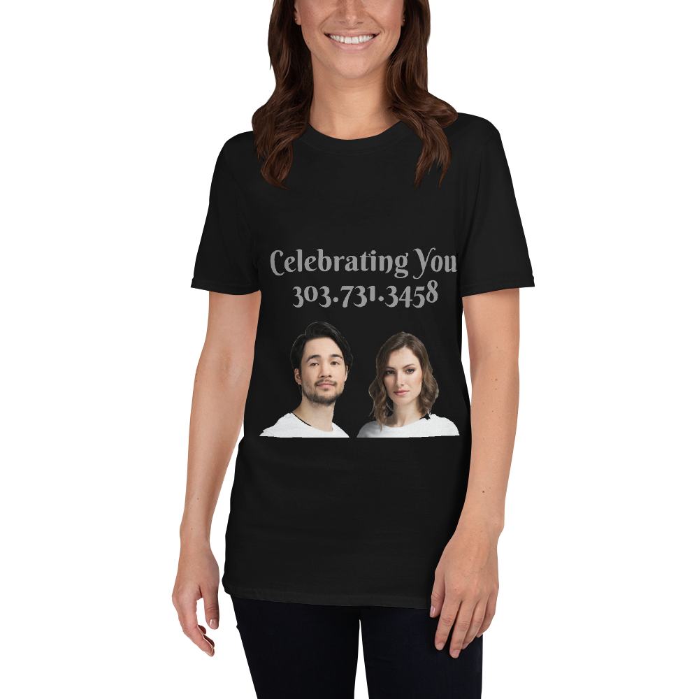 Celebrating You Designer Short-Sleeve Unisex T-Shirt