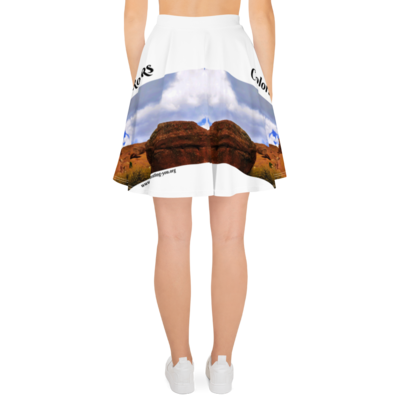 Celebrating You Designer Skater Skirt - Red Rocks Colorado