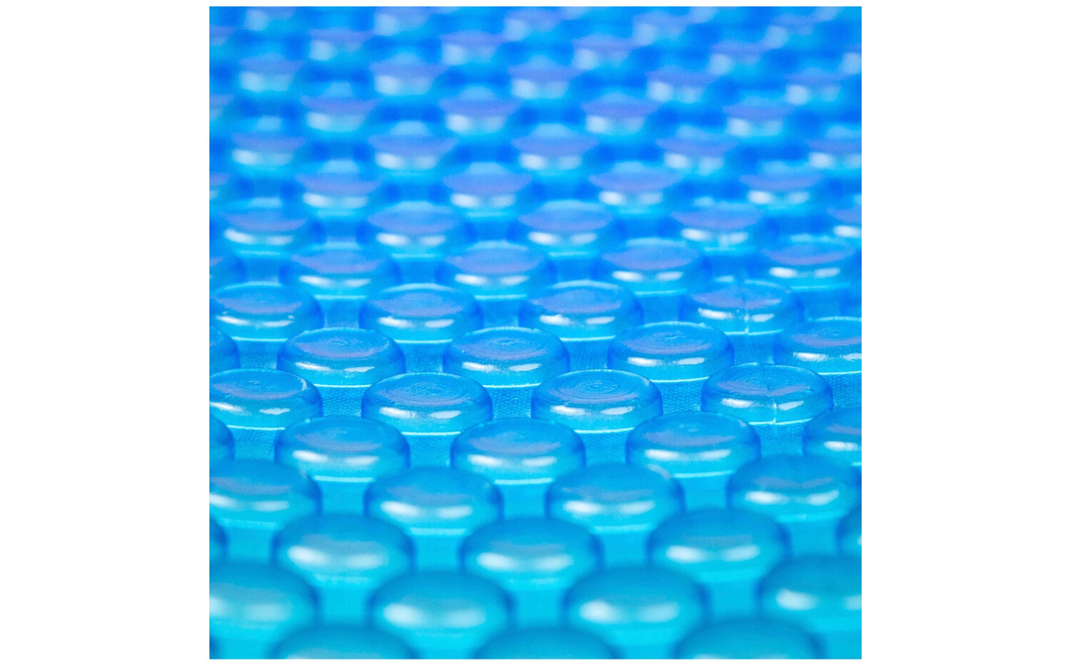 Blue Wave 12-mil Solar Blanket for Hot Tubs - 7-ft x 8-ft Rectangular Spa Cover with UV-Resistant Thermal Bubbles