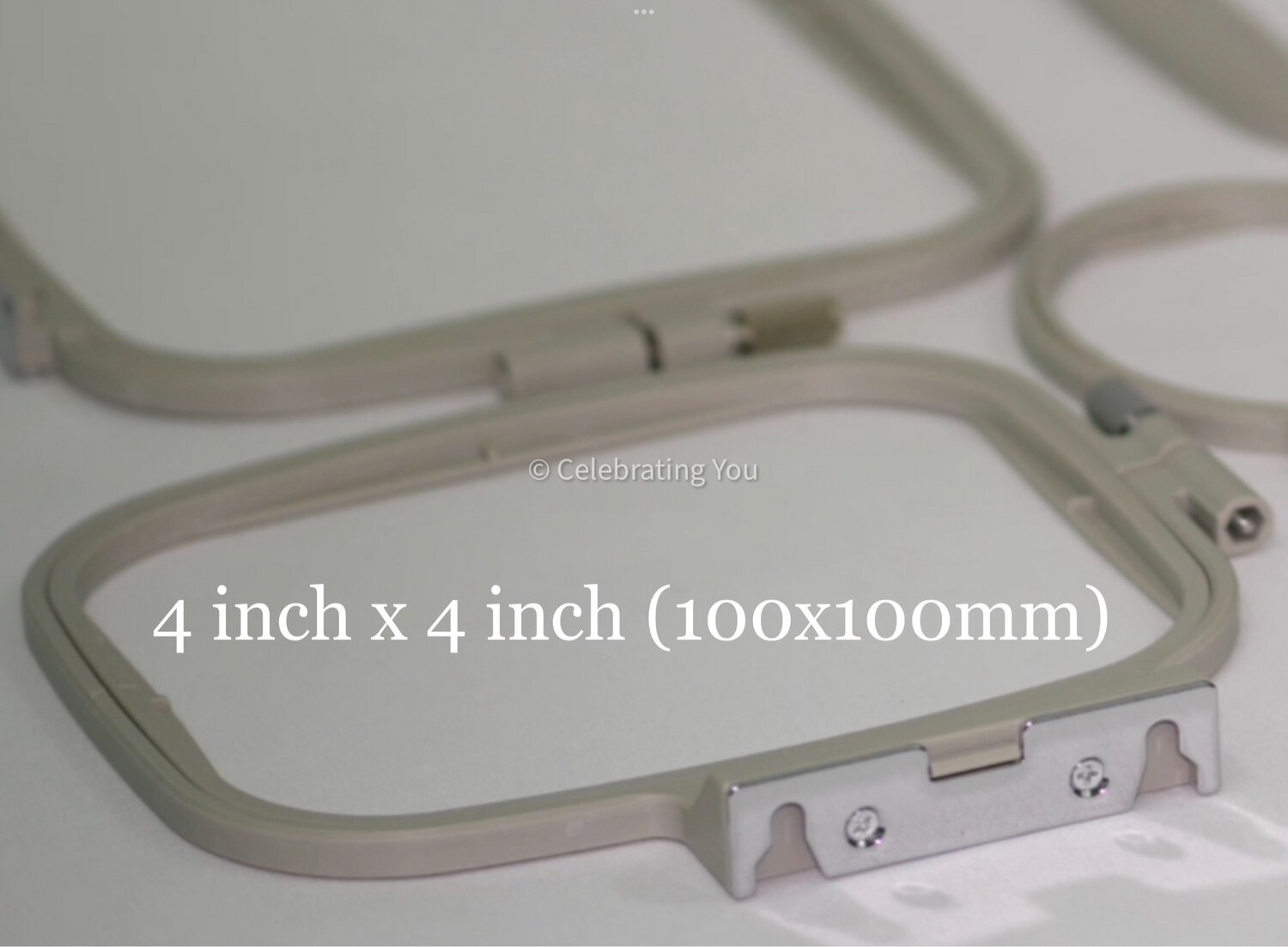 4 x Embroidery Hoops for Brother PE800 SE1900 PE770 780D PE700 PC6500 Brother Innovis 1250 700 Babylock Embroidery Machine