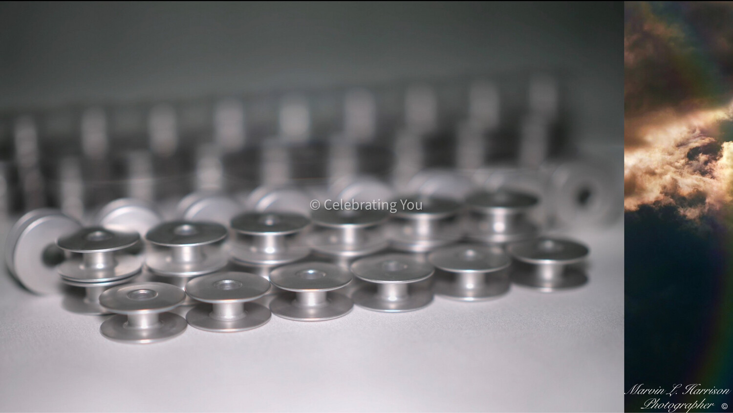 5 x Aluminum Bobbins for Commercial, Industrial, Computerized Embroidery and Sewing Machines