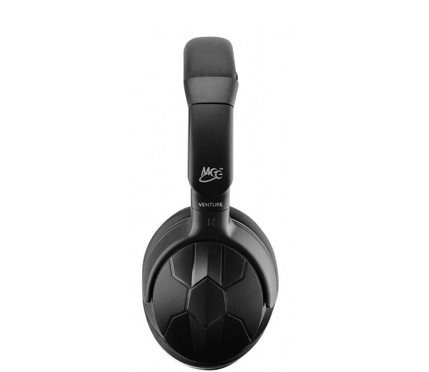 Air-Fi Venture Stereo Bluetooth Wireless Foldable Over-the-Ear Headphones with a separate (1/8) stereo connection port without the need to be powered on plus a carrying pouch.