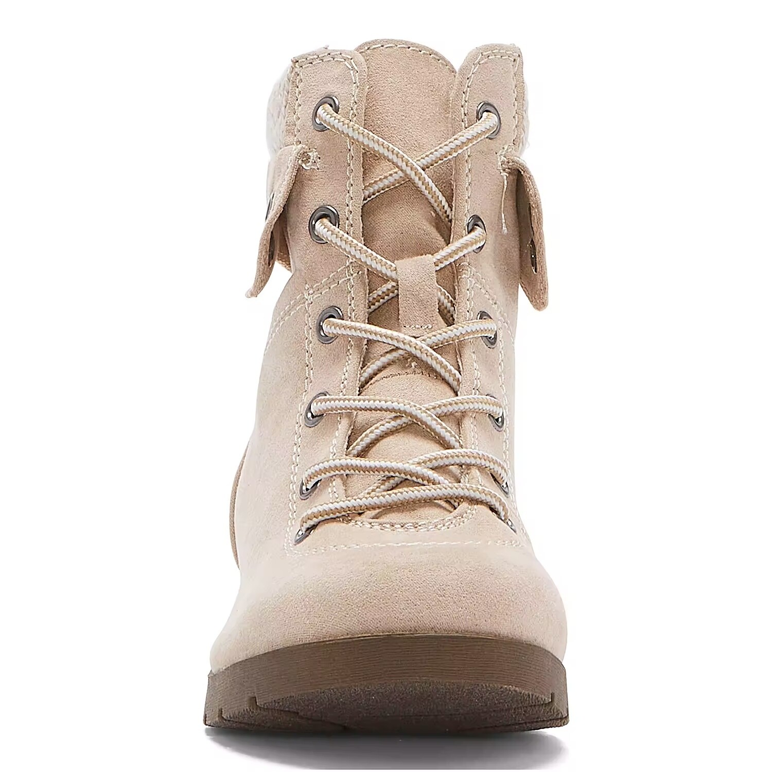 Women’s Yukka Lace Up Booties Block Heel
