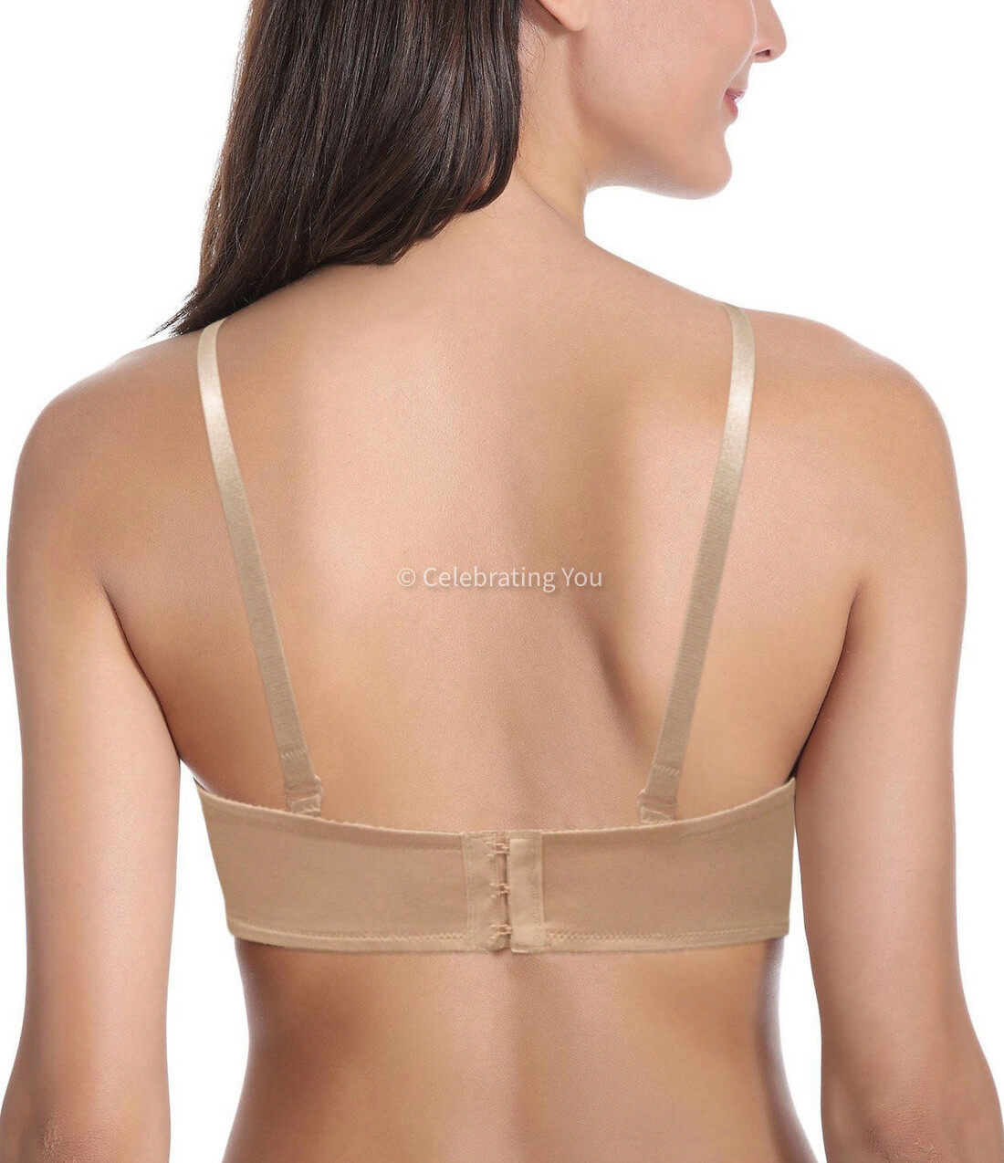 Women’s Strapless Push-Up Support Invisible Bra