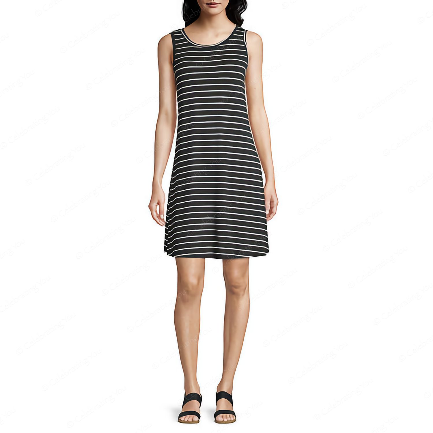 Women’s Sleeveless Shift Dress - 4 Colors