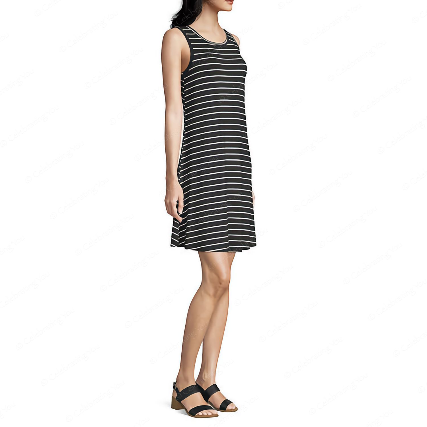 Women’s Sleeveless Shift Dress - 4 Colors