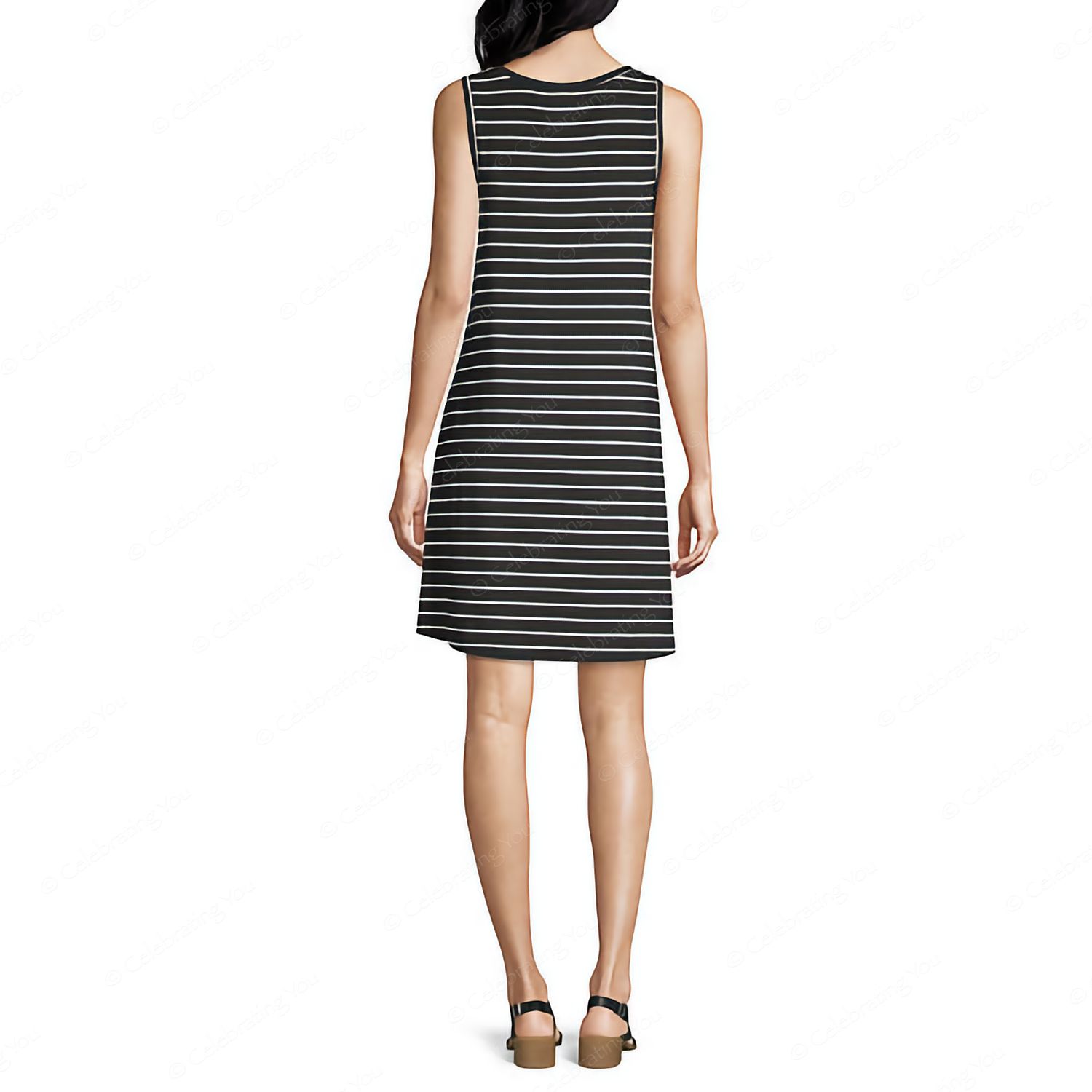Women’s Sleeveless Shift Dress - 4 Colors