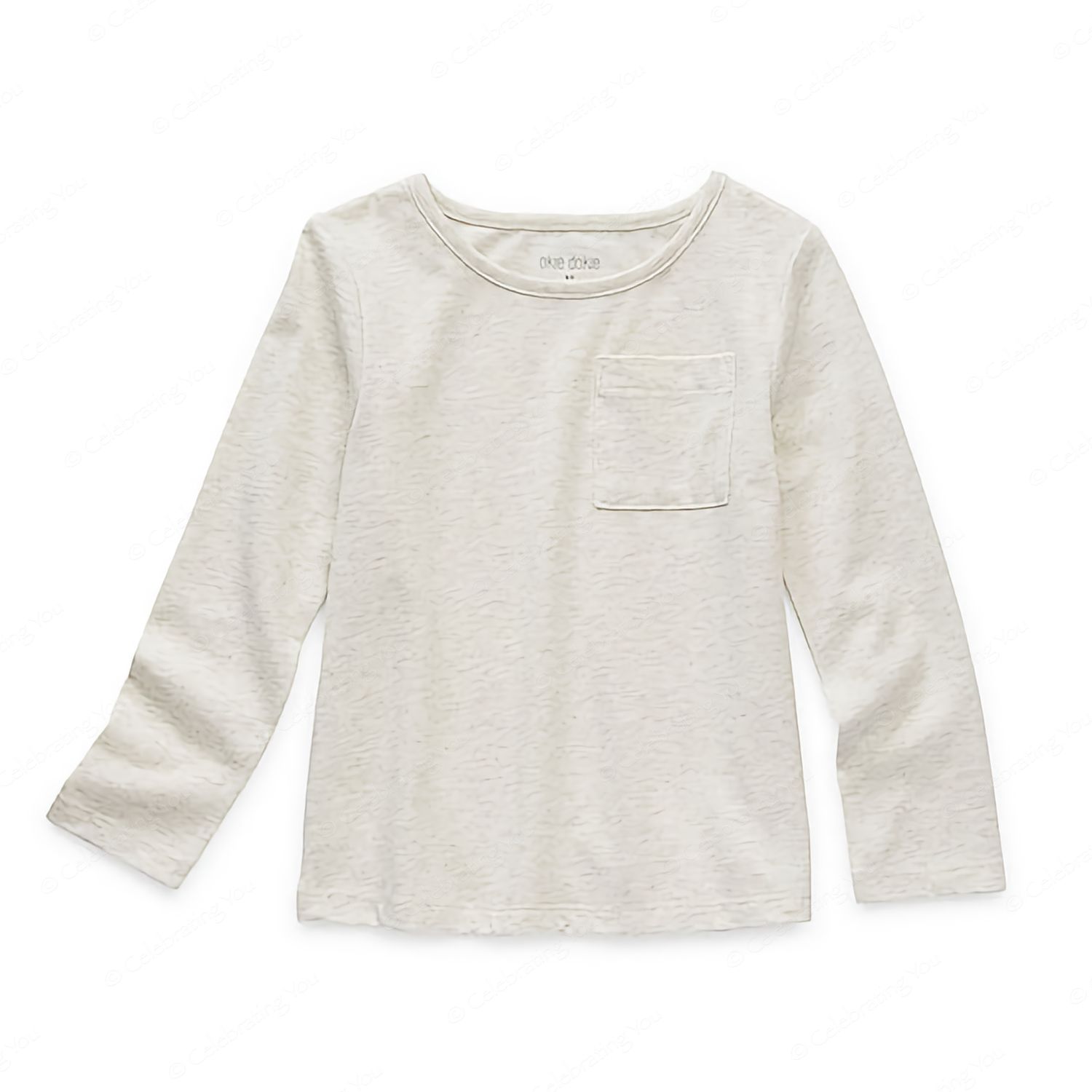 Baby Girl’s Round Neck Long Sleeve T-Shirt