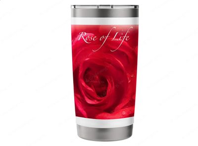 Celebrating You ‘ Rose of Life ‘ Stainless Steel Insulated Tumbler