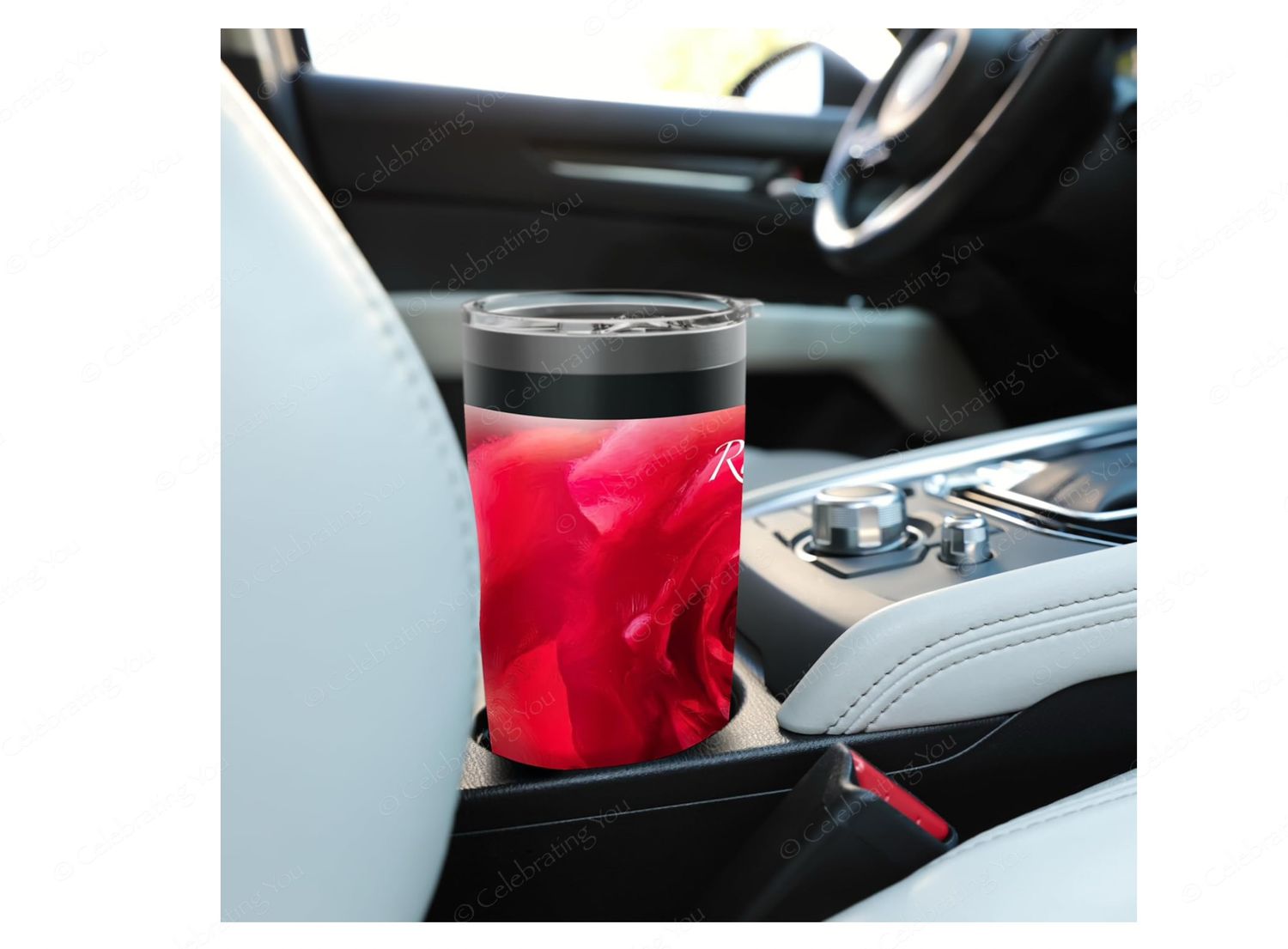 Celebrating You ‘ Rose of Life ‘ Stainless Steel Insulated Tumbler