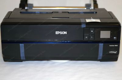 Epson SureColor P800 17" Inkjet Color Printer - with Optional 17" Roller Media Device. Support for 2" and 3" cores. Used, Very Good Condition
