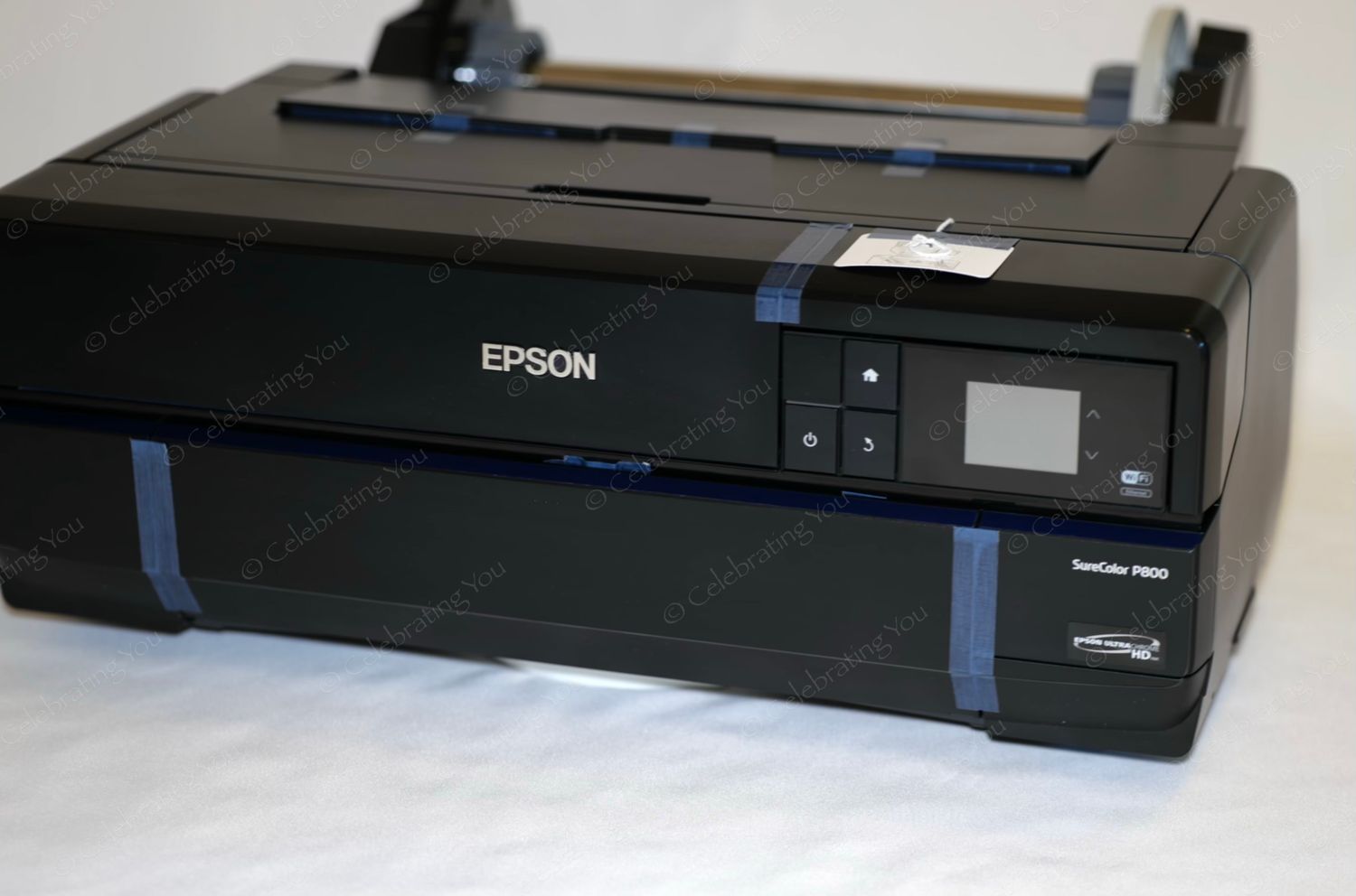 Epson SureColor P800 17" Inkjet Color Printer - with Optional 17" Roller Media Device. Support for 2" and 3" cores. Used, Very Good Condition