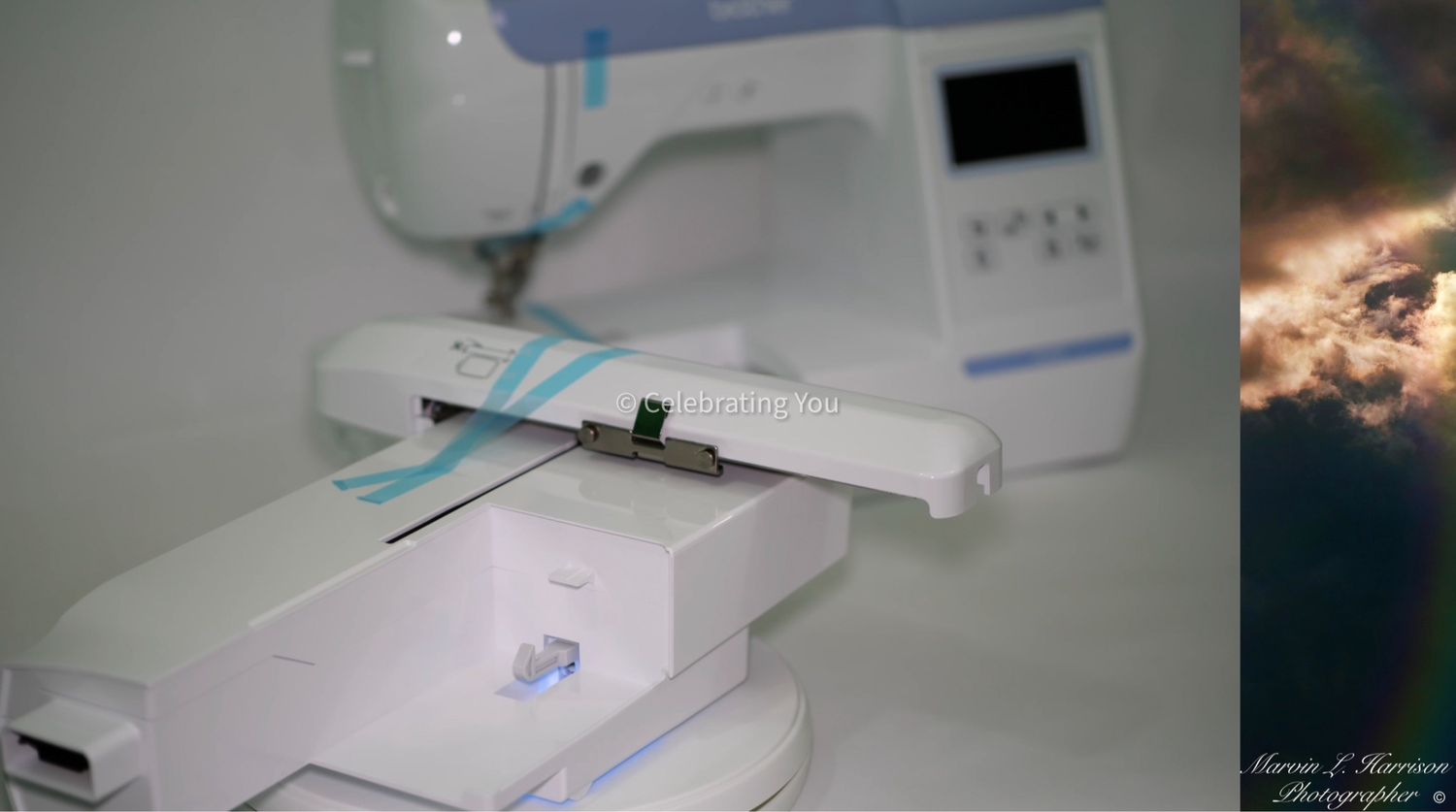 Brother PE900 Embroidery Machine, 193 Built-in Designs, 5" x 7" Hoop Area, Large 3.2" LCD Touchscreen, USB Port, 13 Font Styles