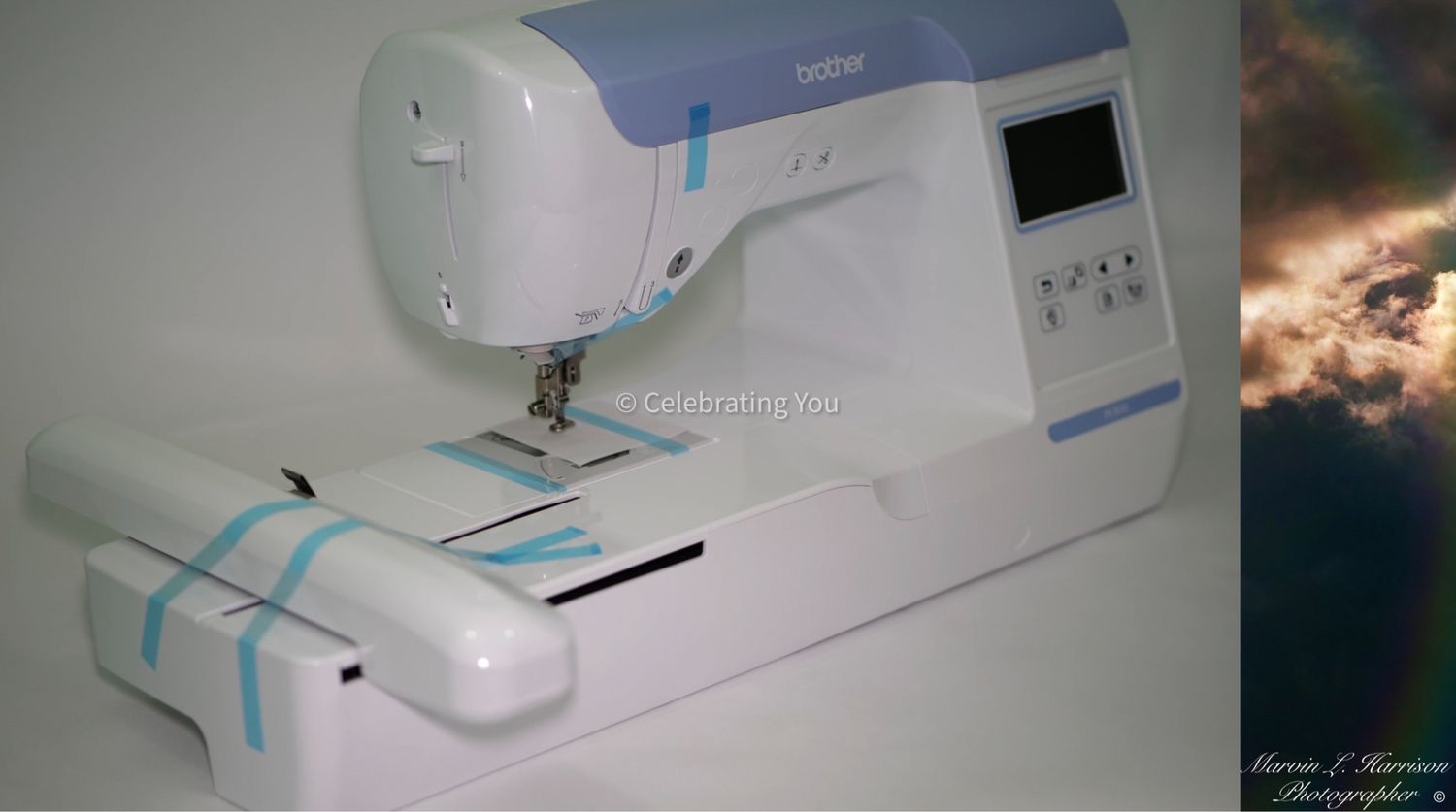Brother PE900 Embroidery Machine, 193 Built-in Designs, 5" x 7" Hoop Area, Large 3.2" LCD Touchscreen, USB Port, 13 Font Styles