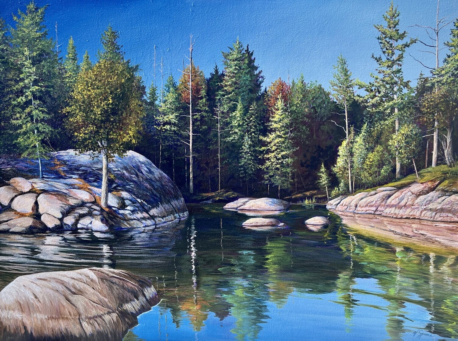 Sun Kissed Granite Shores