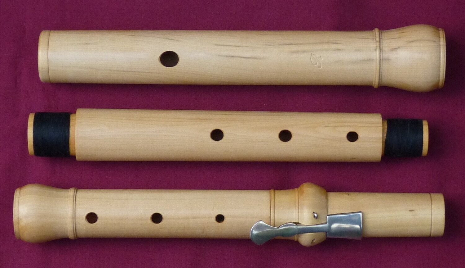 Raven Academy Baroque Flute in boxwood A=415 IN STOCK