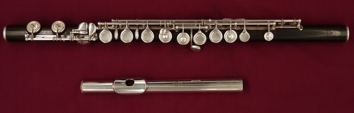 Rudall carte wooden flute deals