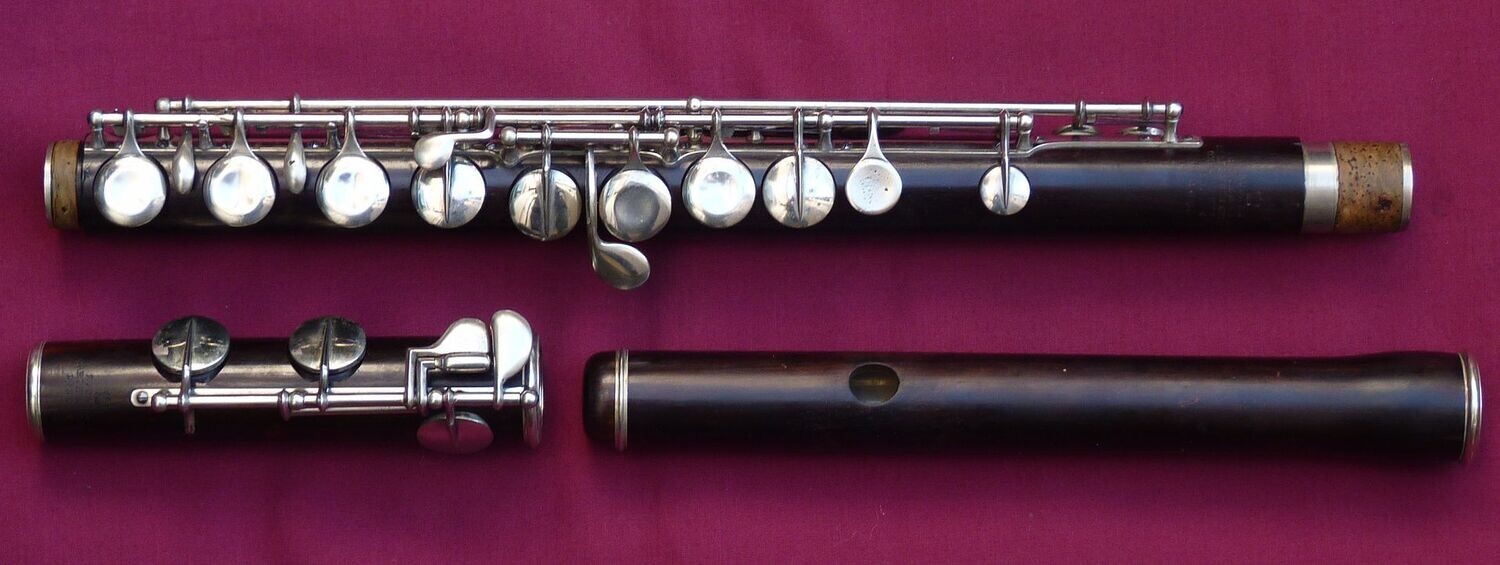 Rudall Carte concert flute