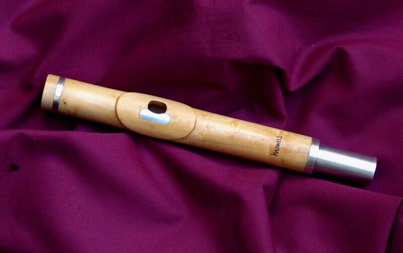 Haswell Boxwood with silver lip insert