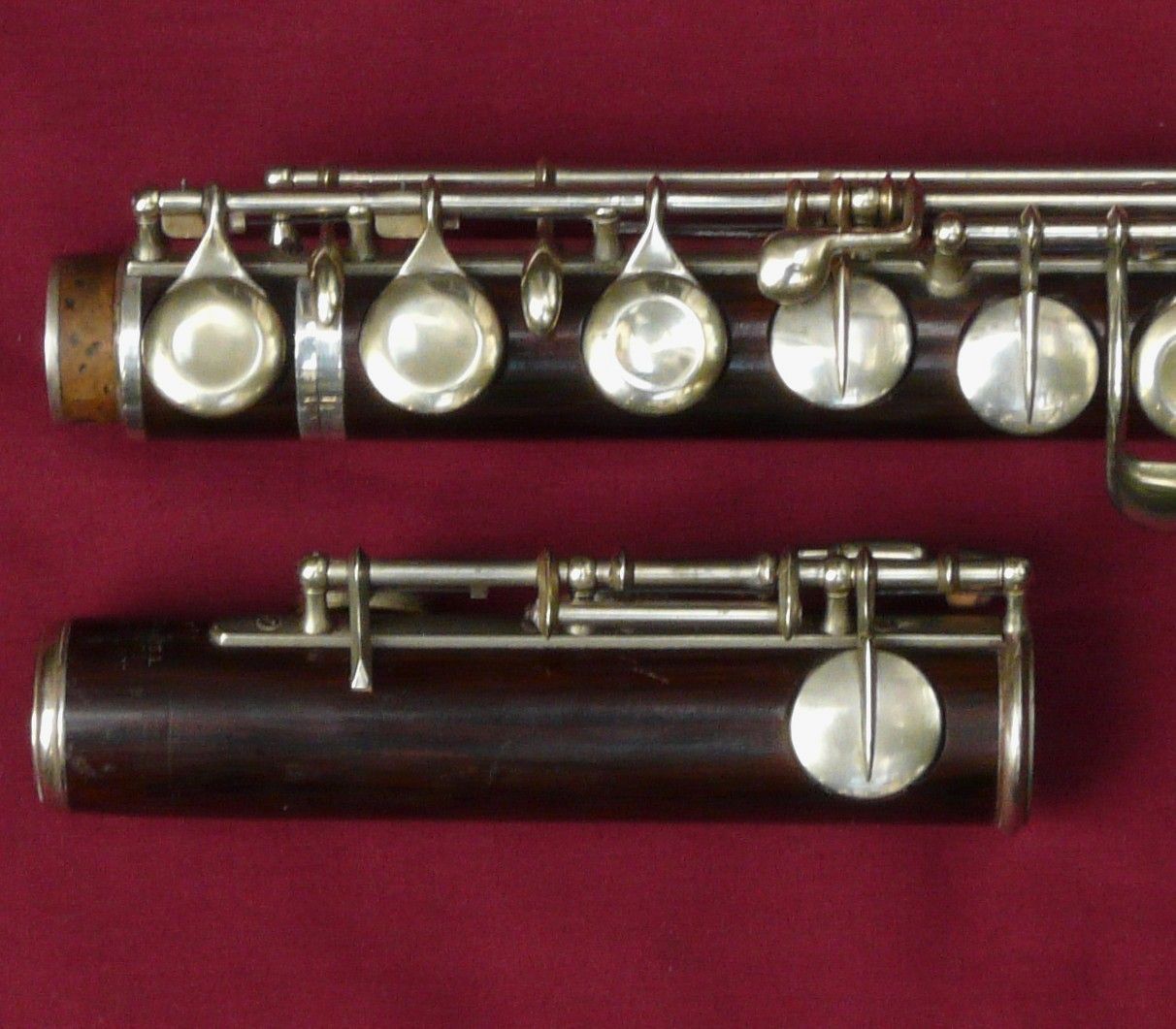 フルート Rudalle CarTe　ルーダルカルテ E 　ENGLAND ☆ Rudall Carte ルーダル・カルテ フルート Eメカ ☆ フルート