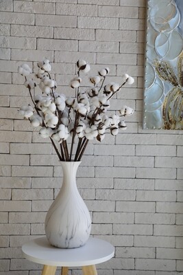 Cotton With Vase