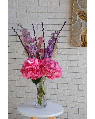 Flower Arrangement With Vase