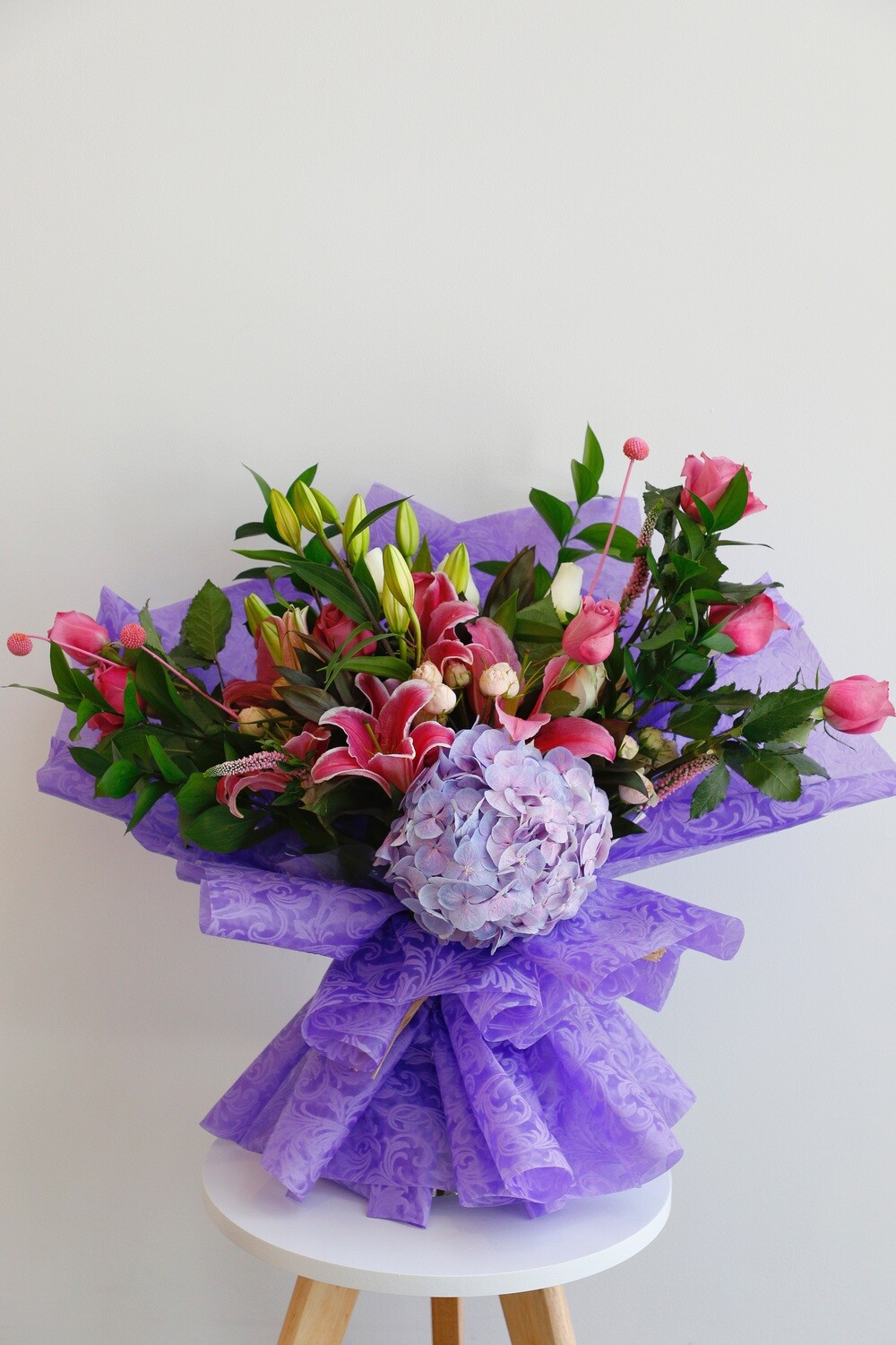 Flower Bouquet Purple