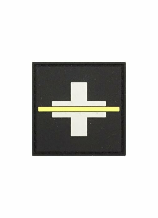 BADGE PVC JAUNE