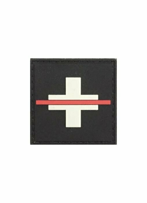 BADGE PVC ROUGE
