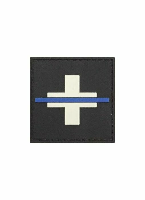 BADGE PVC BLEU