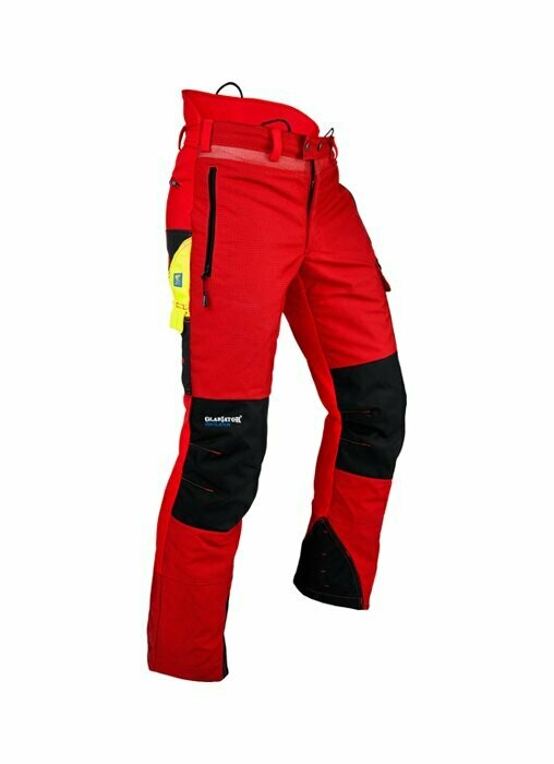 PANTALON PFANNER VENTILATION ANTI-COUPURES ROUGE