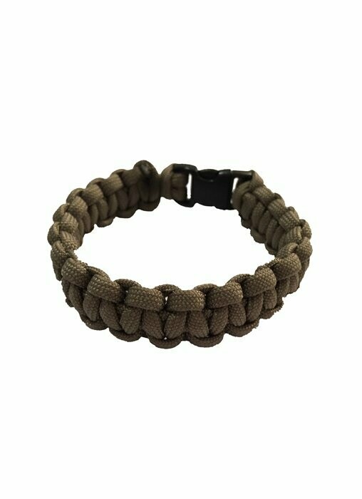 BRACELET PARACORDE LARGE TAN
