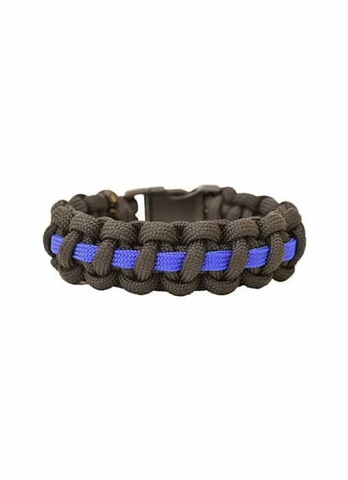 BREITES PARACORD ARMBAND BLAU