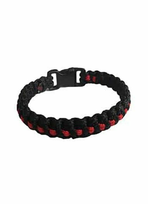 BRACELET PARACORDE LARGE ROUGE