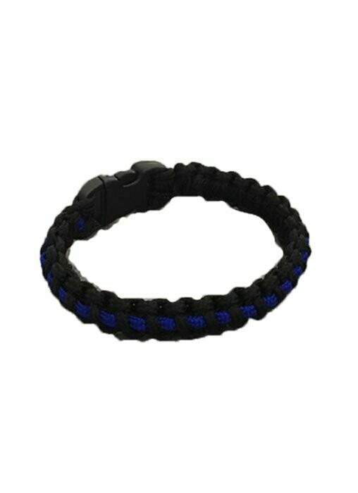 PARACORD ARMBAND SCHMAL BLAU