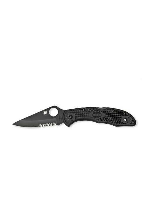 SPYDERCO DELICA 4 BLACK BLADE C11PSBBK