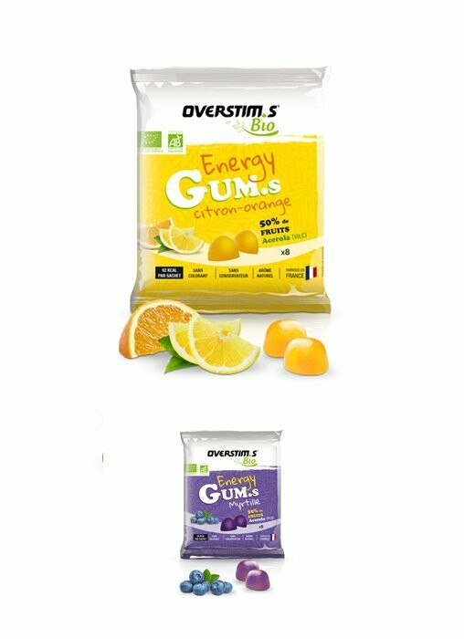 OVERSTIM.S ENERGY GUMS BIO