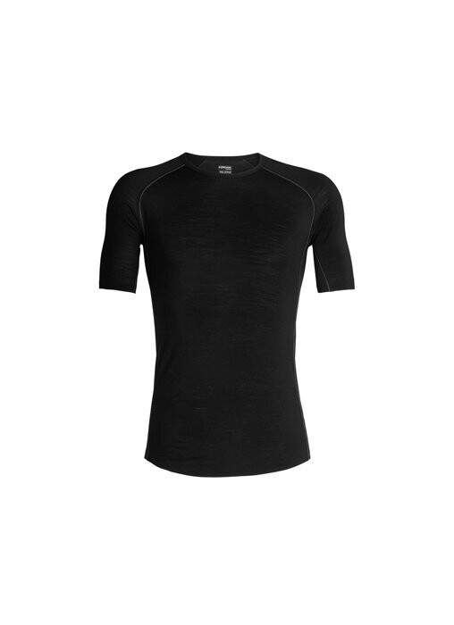 ICEBREAKER MERINO 150 ZONE SS CREWE MAN, Farben: Schwarz