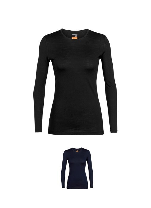 ICEBREAKER MERINO 200 OASIS LS CREWE FEMME