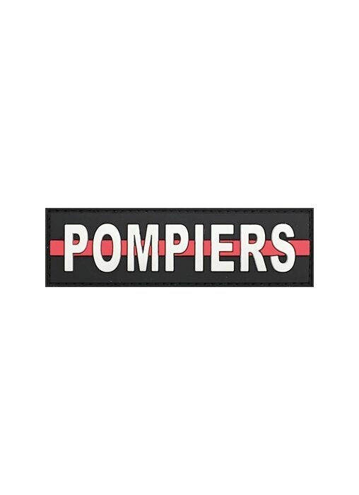 JTC FEUERWEHR ABZEICHEN, Text: Pompier