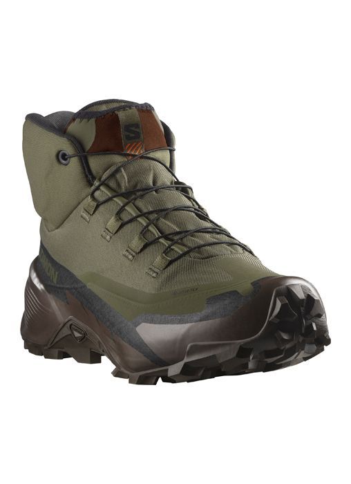 SALOMON CROSS HIKE TRACKER GTX GREEN/ EARTH BROWN SALOMON CROSS HIKE TRACKER GTX GREEN/ EARTH BROWN