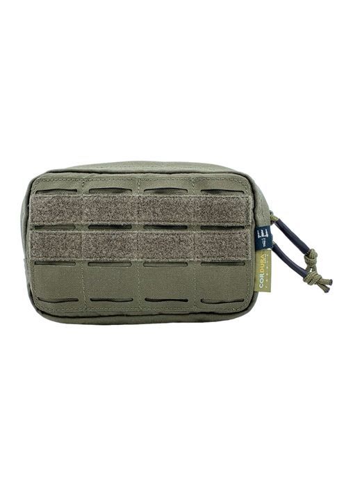 PITCHFORK HORIZONTAL UTILITY POUCH SMALL, Couleur: Olive