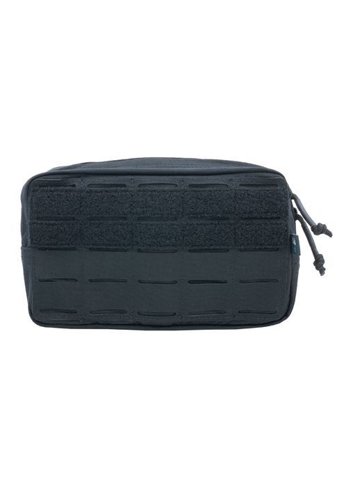 PITCHFORK HORIZONTAL UTILITY POUCH SMALL, Couleur: Noir