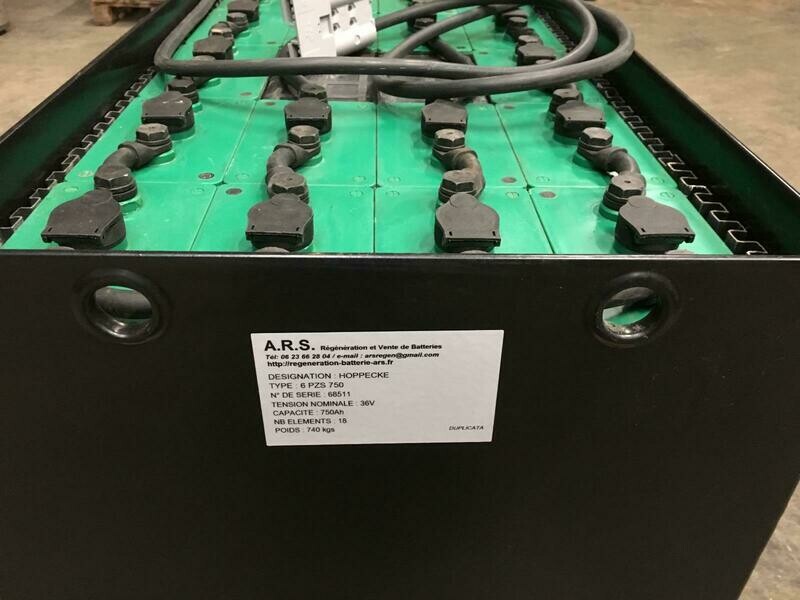Batterie chariot Caterpillar F25 / F30 (36V-750Ah)