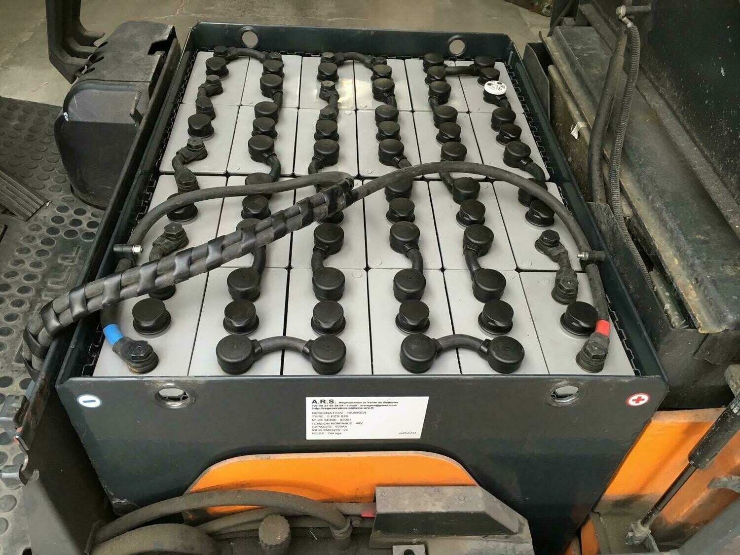 Batterie chariot STILL R20-16 dans le Rhône (48V-625Ah)