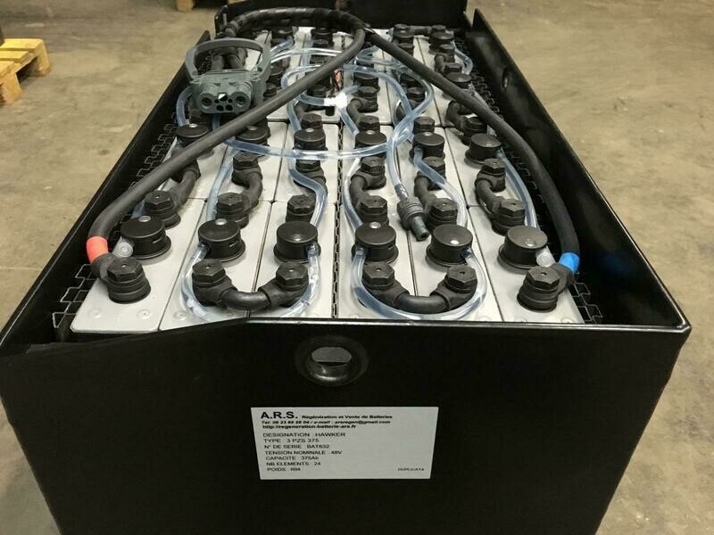 Batterie de traction chariot NISSAN N01L 13U (48V-375Ah)
